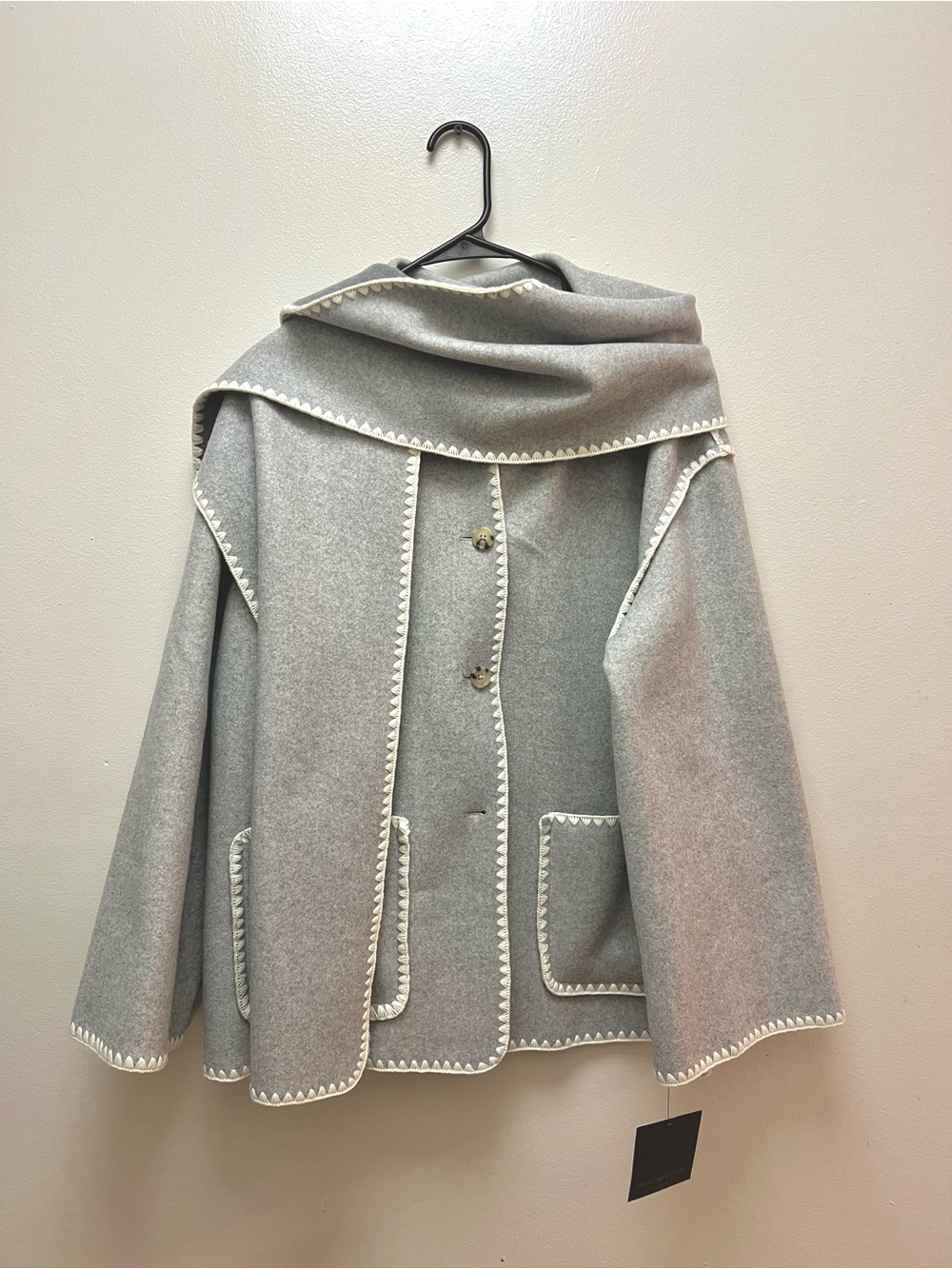 Toteme style scarf coat - Brand New